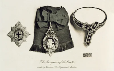 The Insignia of the Garter, made by Garrard & Co., Haymarket, London